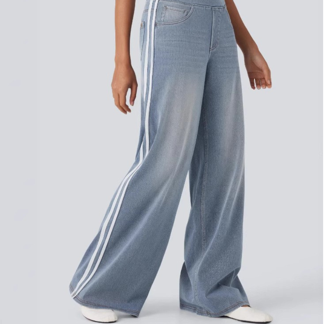 SUSI -Jeans a Gamba Larga High Waist
