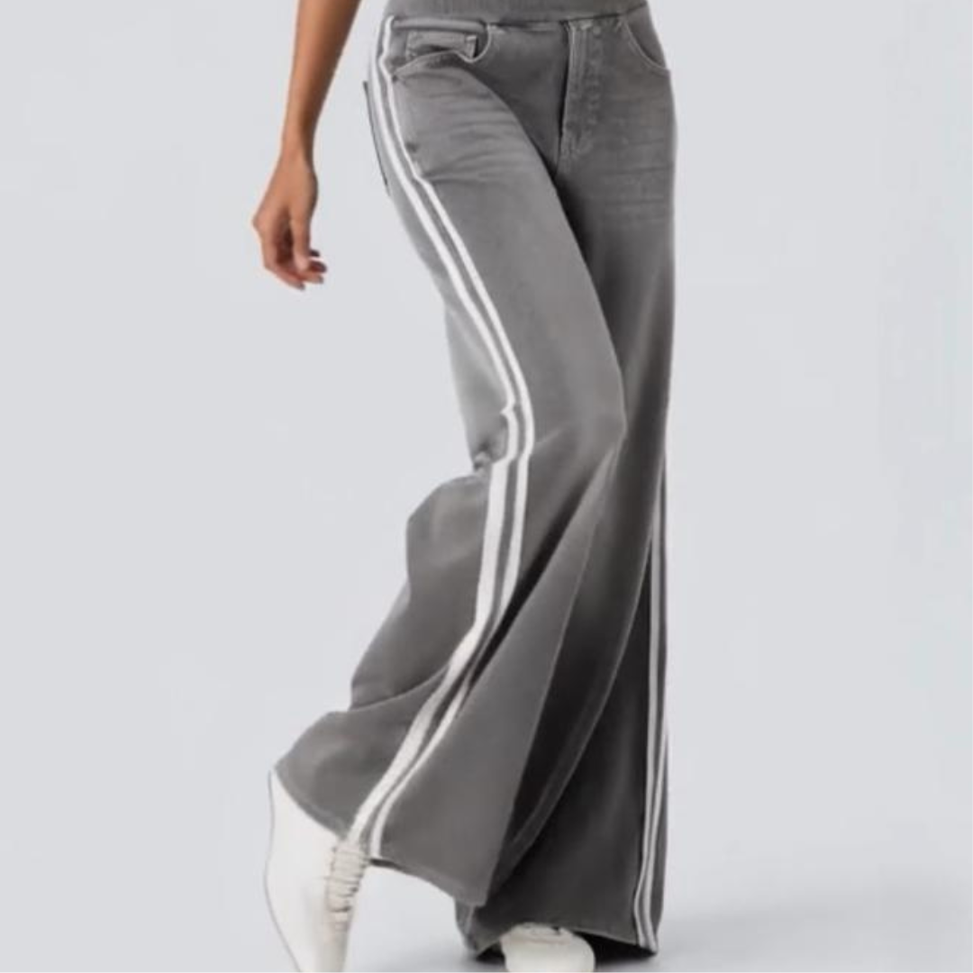 SUSI -Jeans a Gamba Larga High Waist