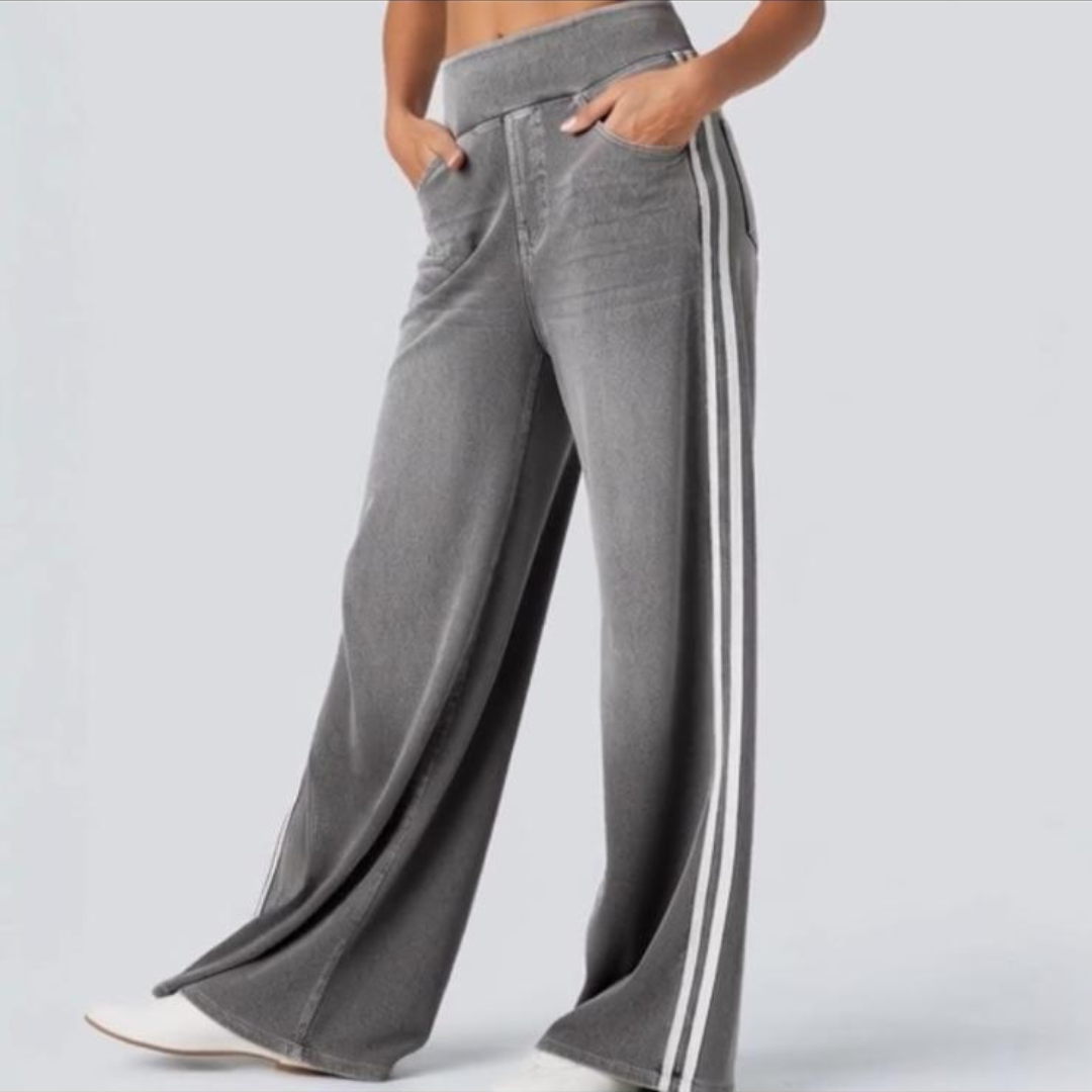 SUSI -Jeans a Gamba Larga High Waist
